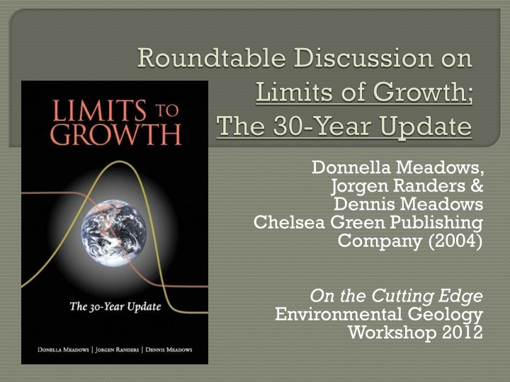 Population Growth and Resource Limits Through 'Limits of Growth' Perspectives