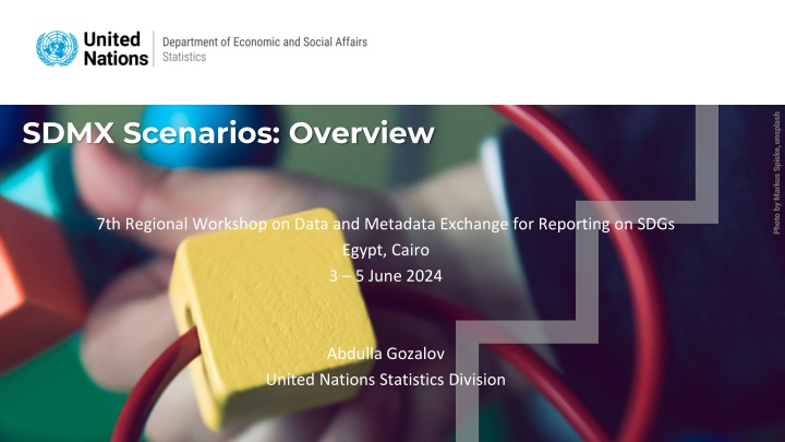 Overview of SDMX Scenarios for Data Reporting and Dissemination