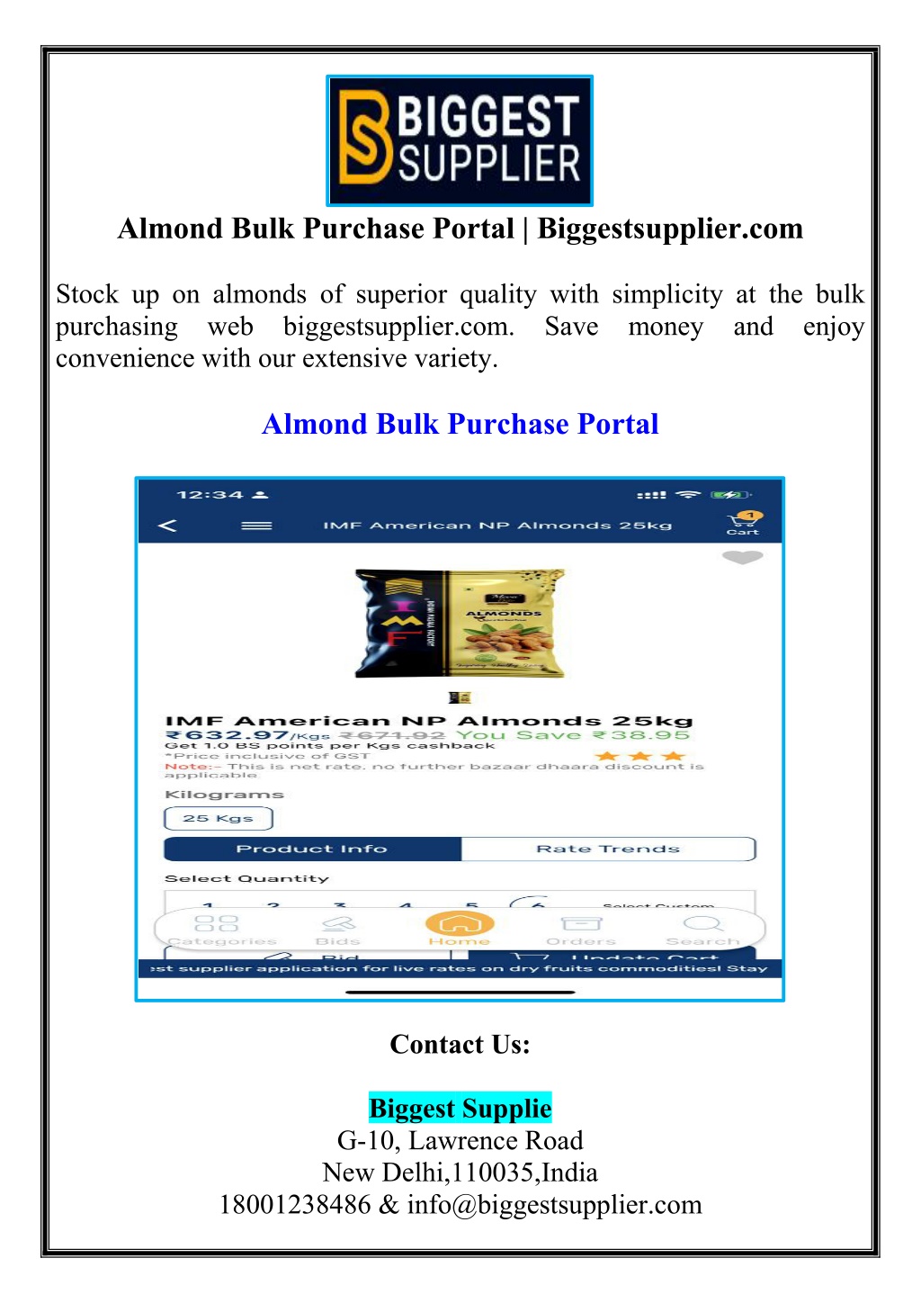 almond bulk purchase portal biggestsupplier com l.w