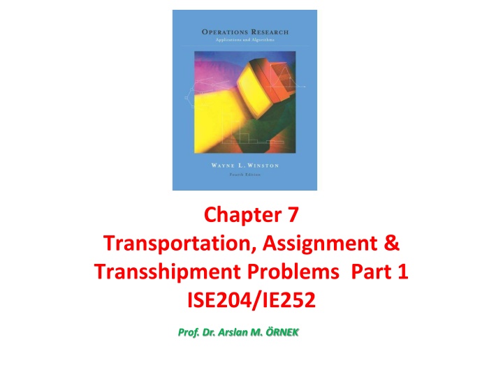 Transportation Problem Modeling in Supply Chain Management