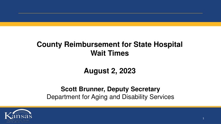 State Hospital Reimbursement Programs Overview