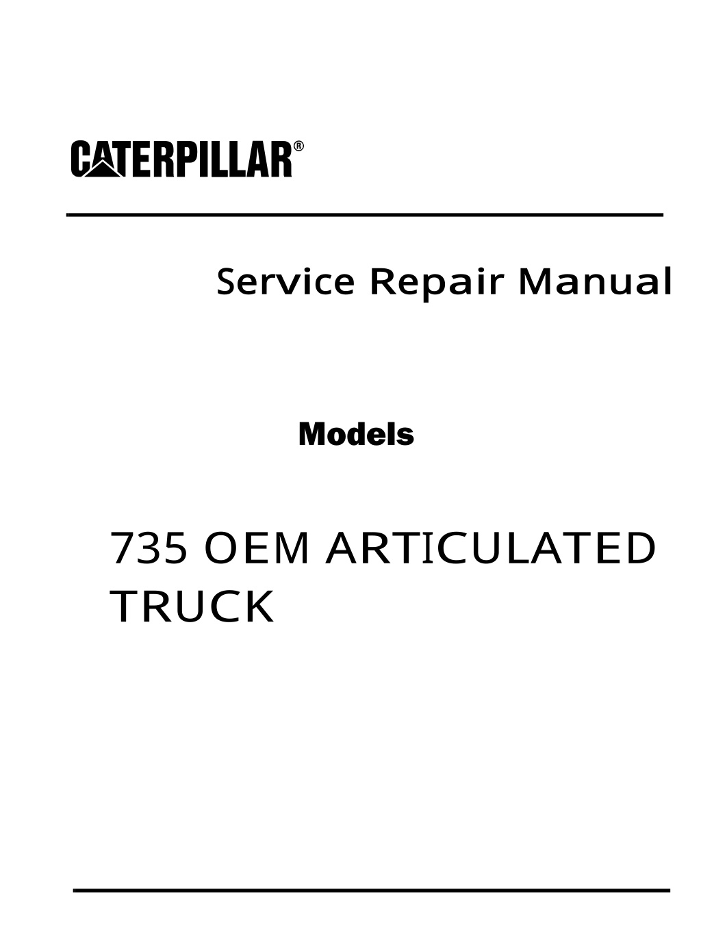 service repair manual l.w