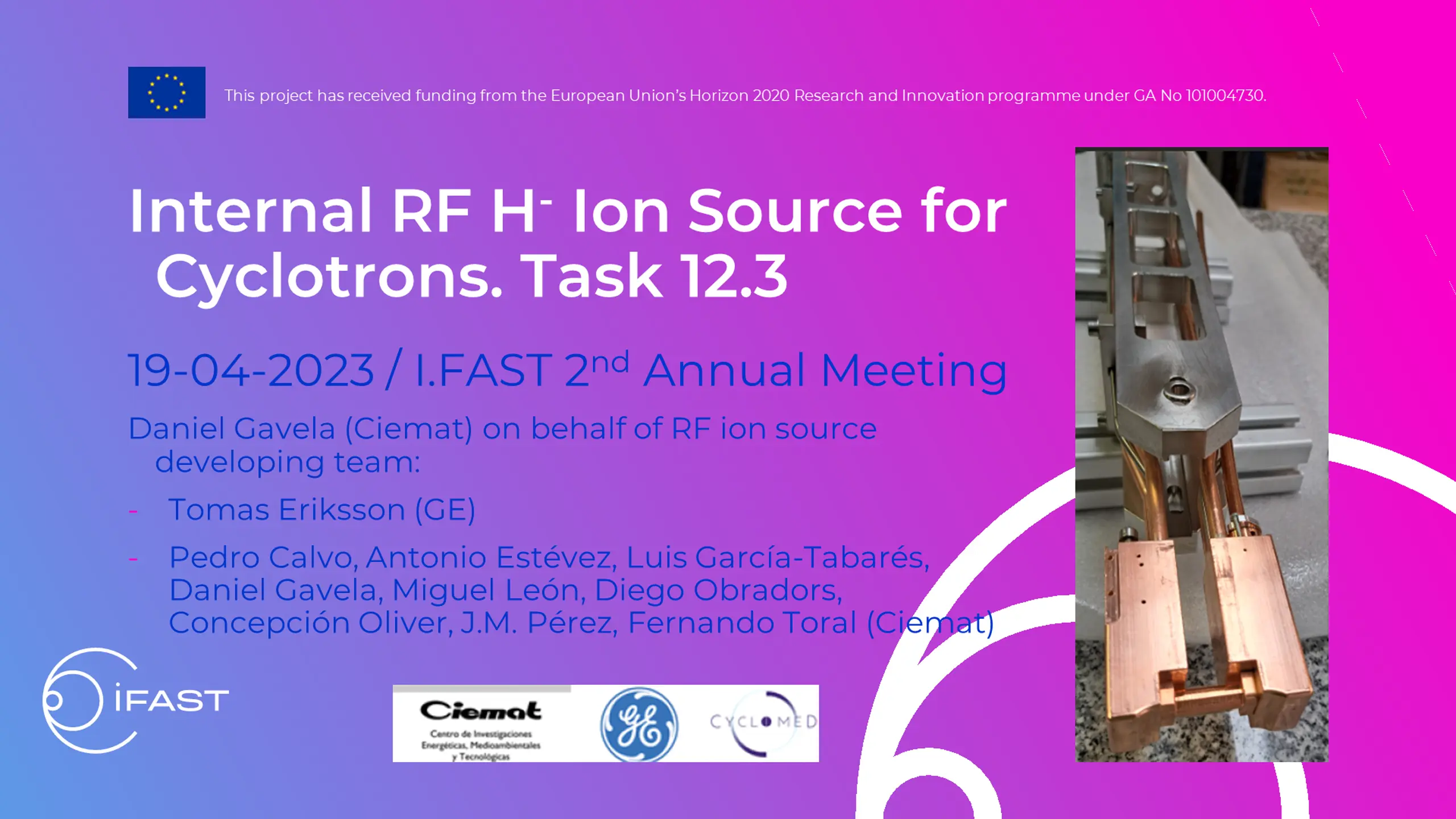 Advancing Cyclotron Technology with Internal RF H-Ion Source