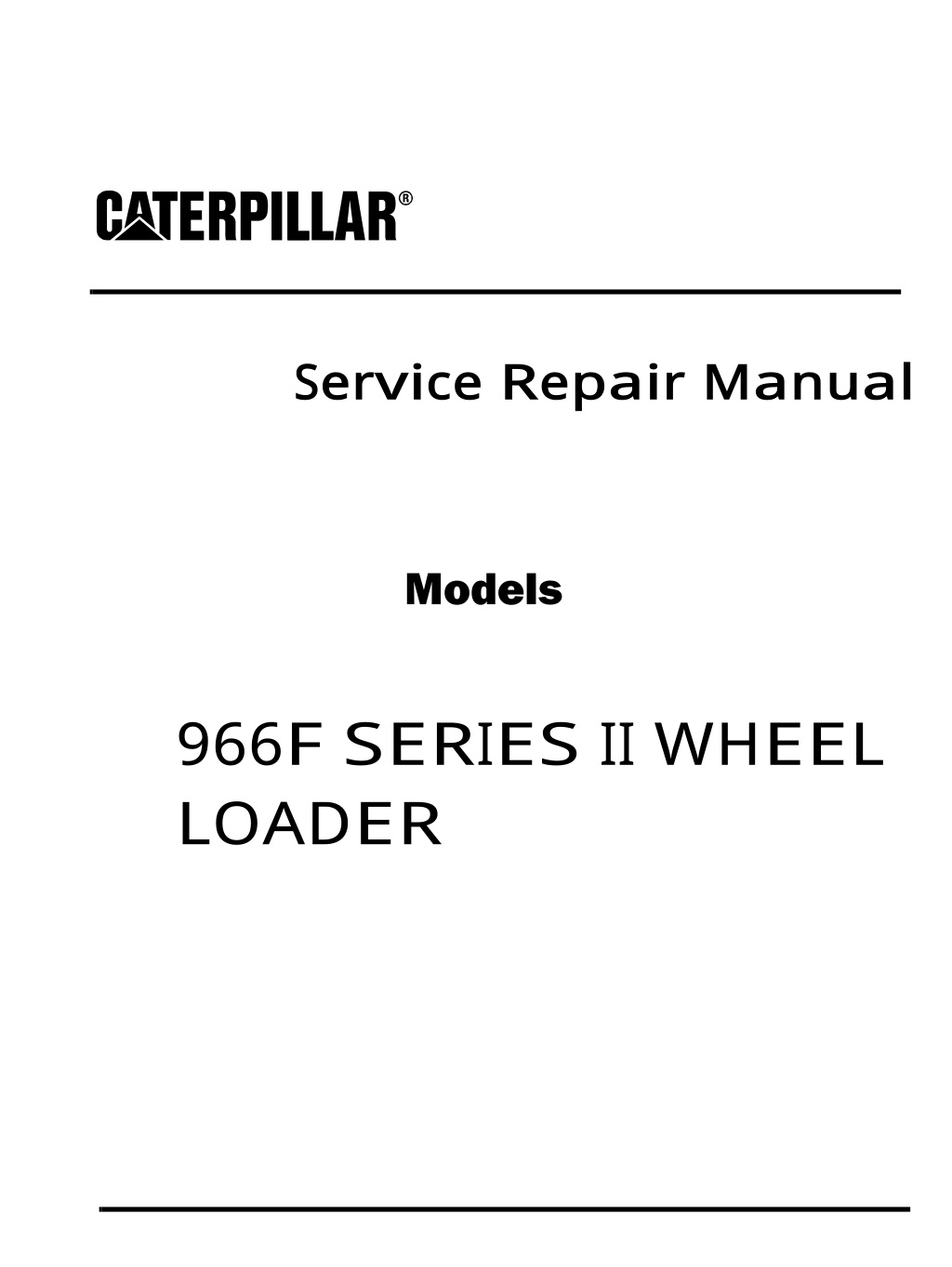 service repair manual l.w