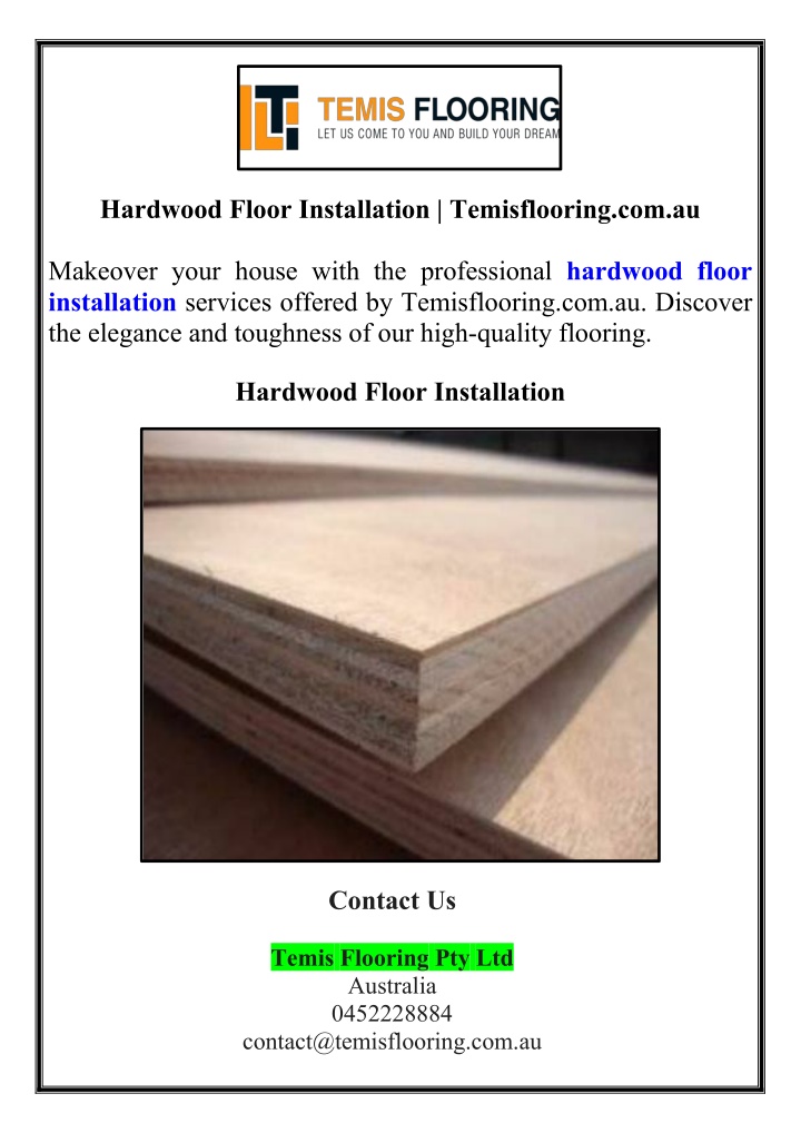hardwood floor installation temisflooring com au n.w