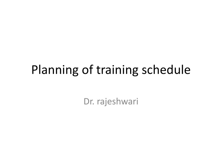 Evolution of Training Planning and Periodization in Sports