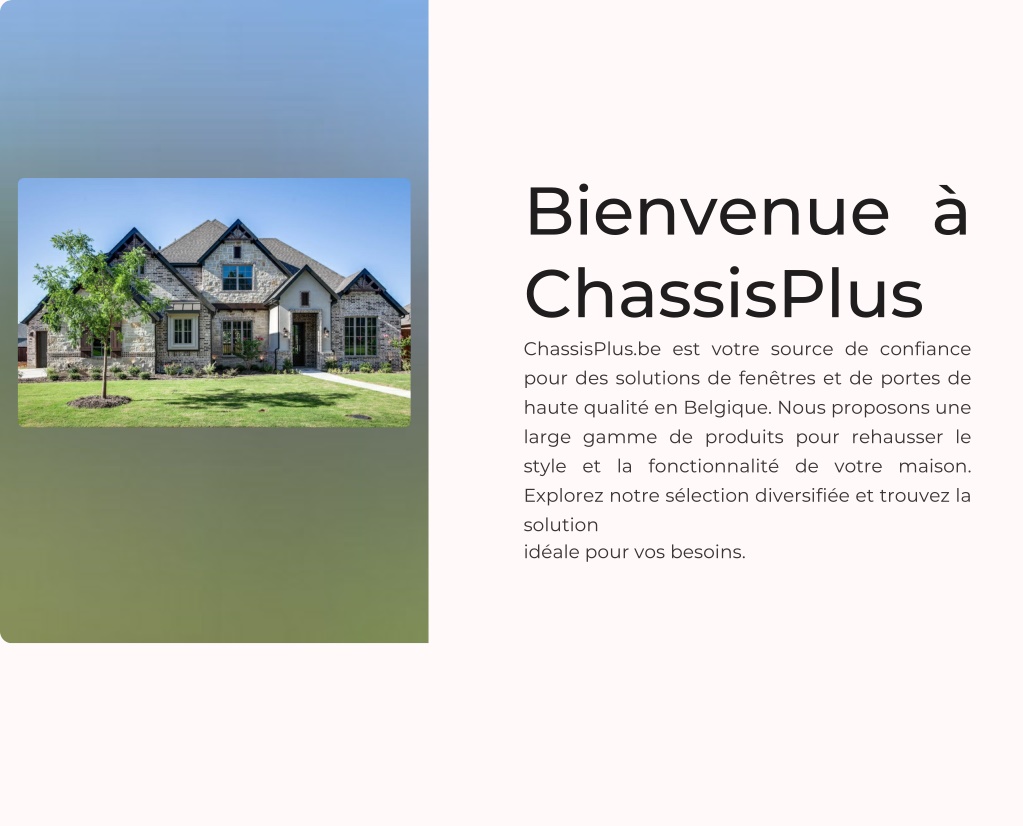 bienvenue chassisplus chassisplus be est votre l.w