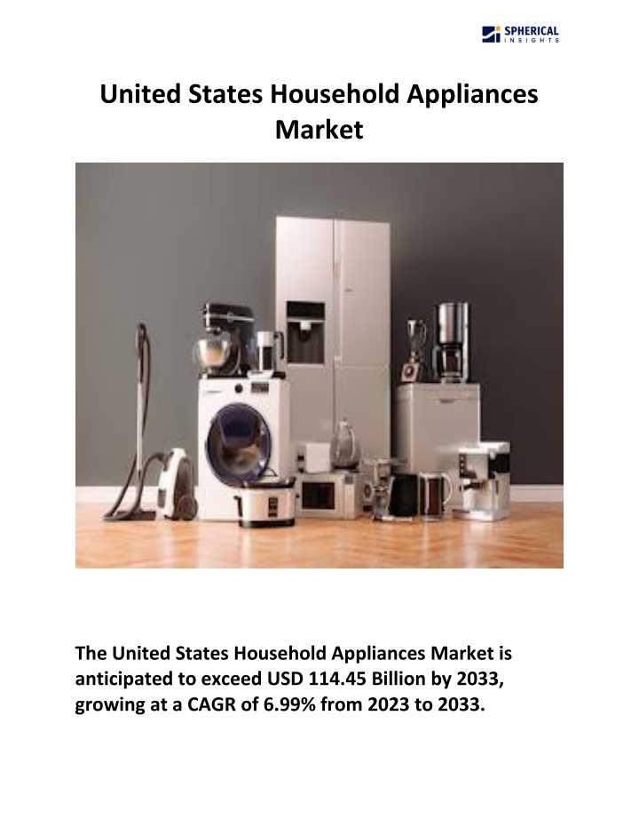 united states household appliances market n.w