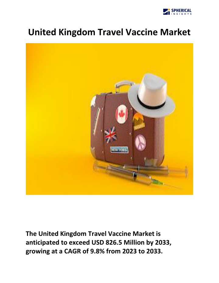 united kingdom travel vaccine market n.w