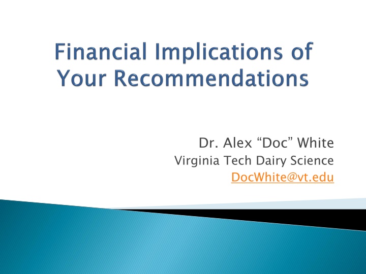 Financial Decision Making in Agriculture: Strategies for Profit Maximization