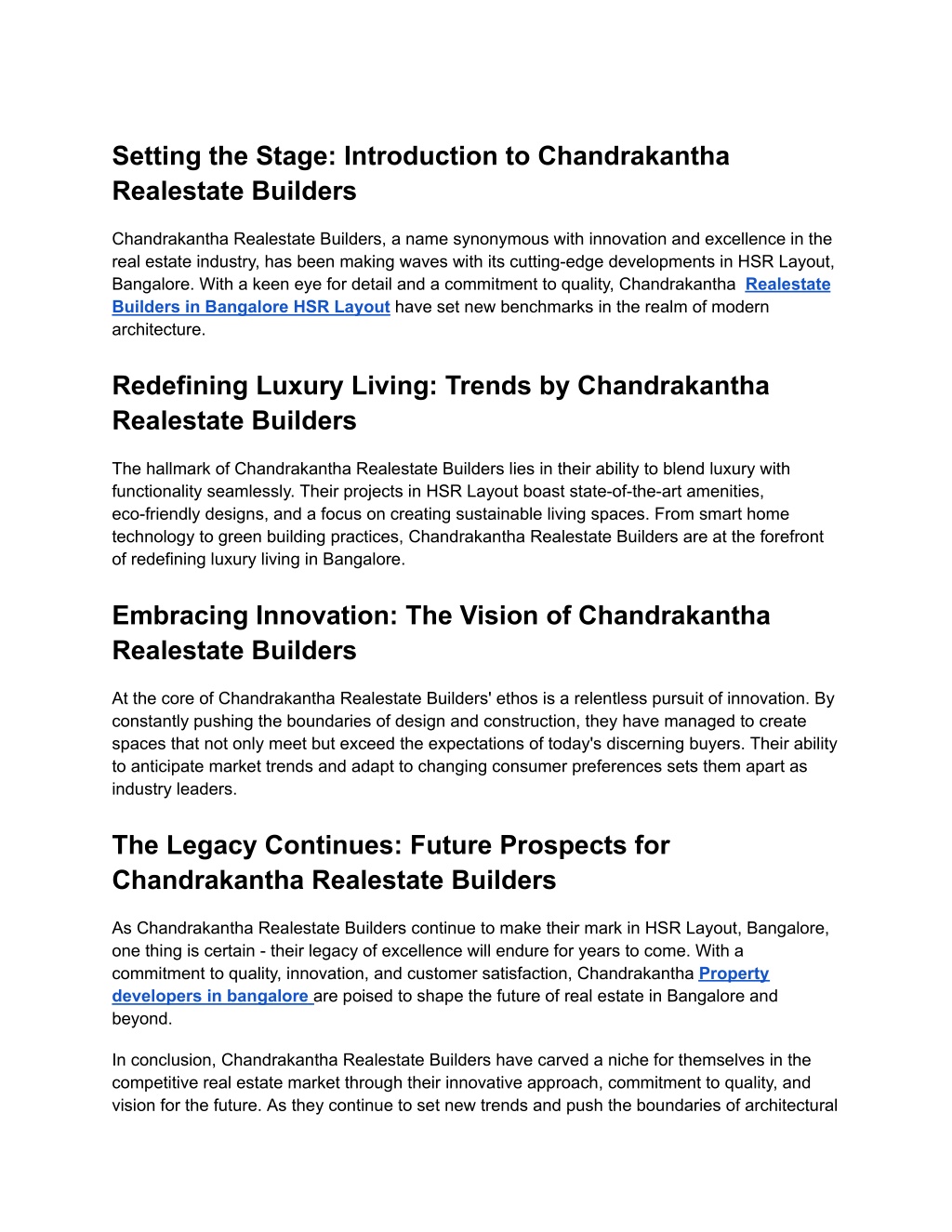 setting the stage introduction to chandrakantha l.w