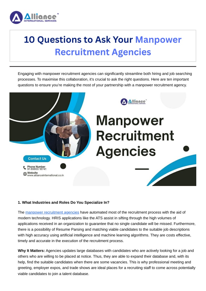 10 questions to ask your manpower recruitment n.w