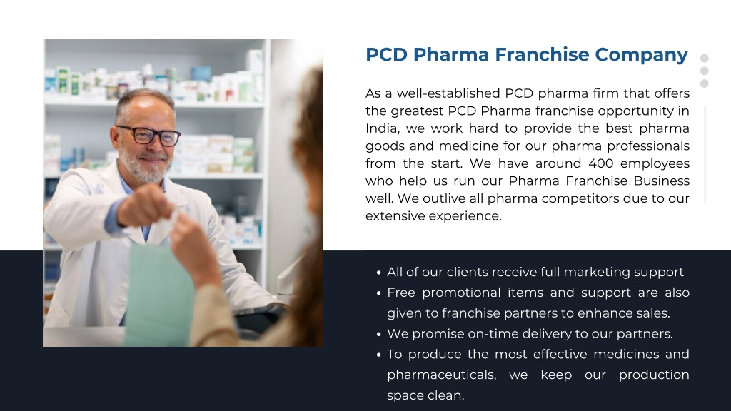 pcd pharma franchise company l.w