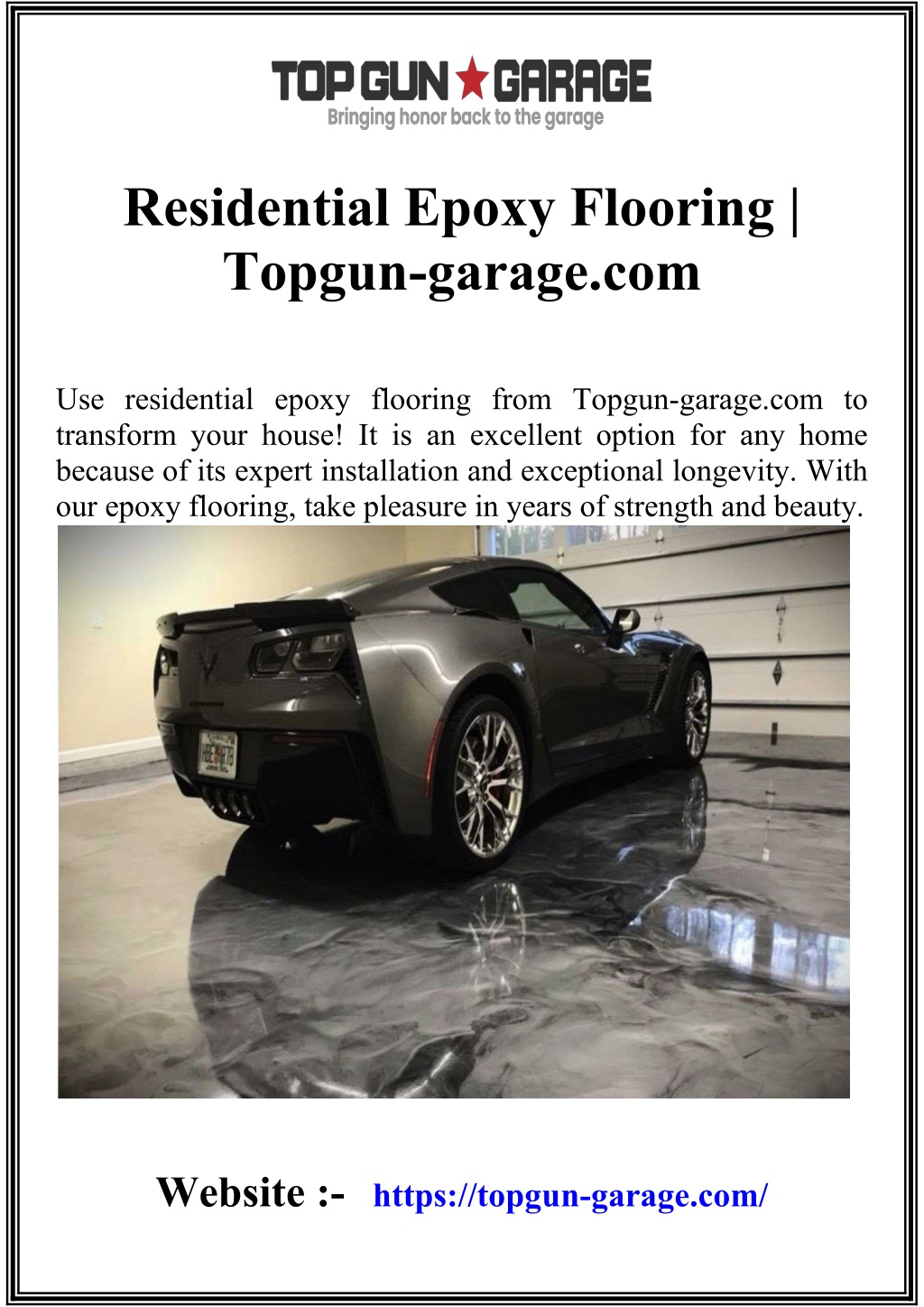 residential epoxy flooring topgun garage com l.w