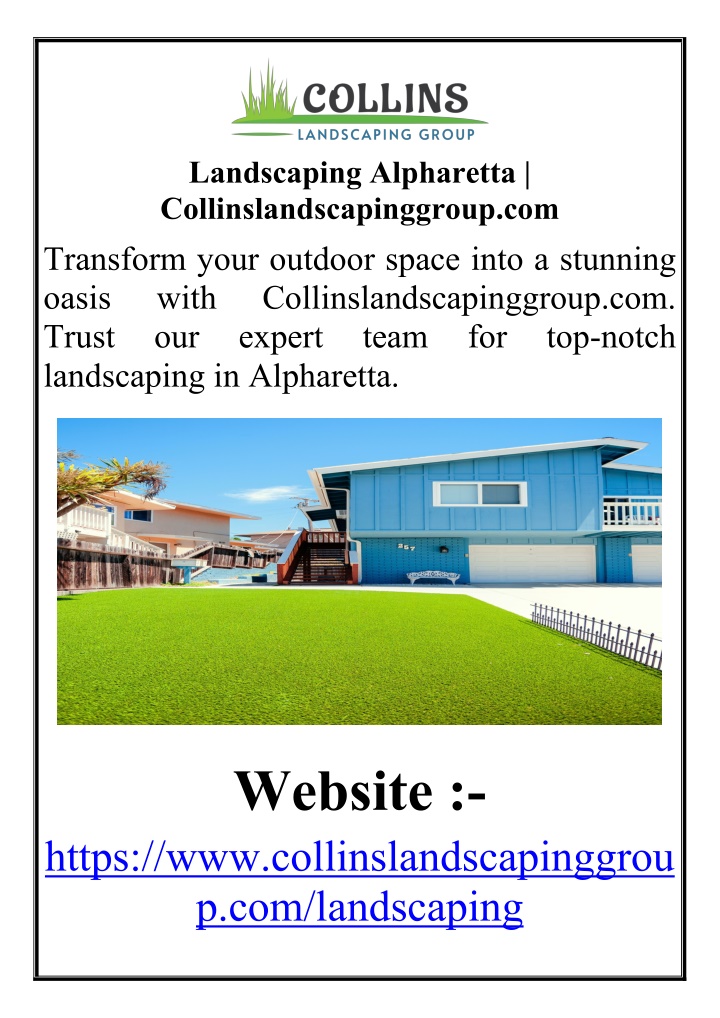 landscaping alpharetta collinslandscapinggroup n.w