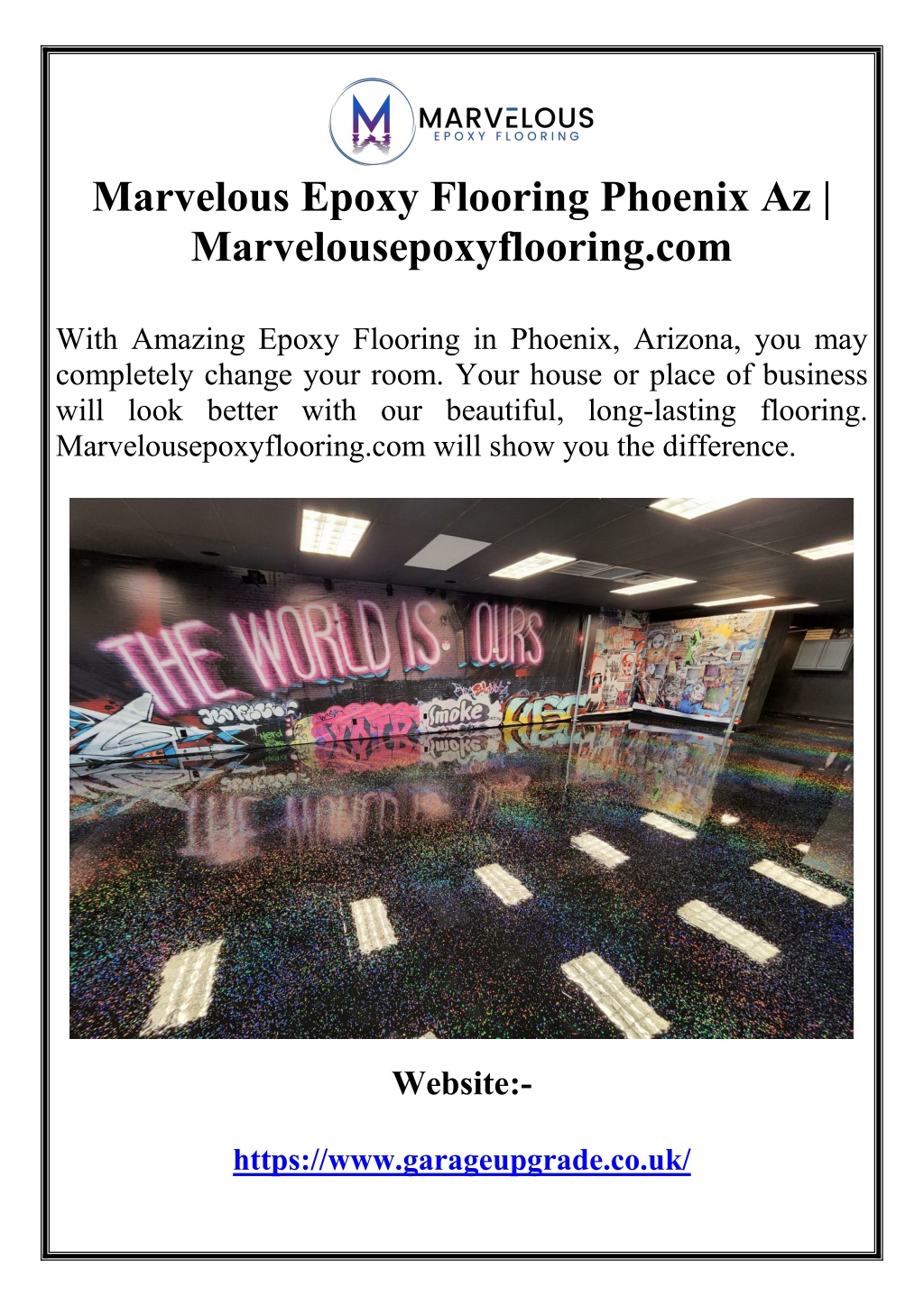 marvelous epoxy flooring phoenix l.w