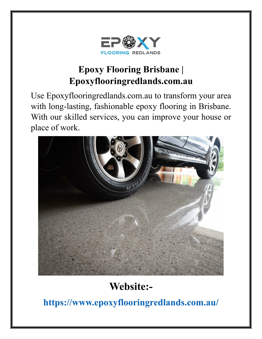 epoxy flooring brisbane epoxyflooringredlands l.w