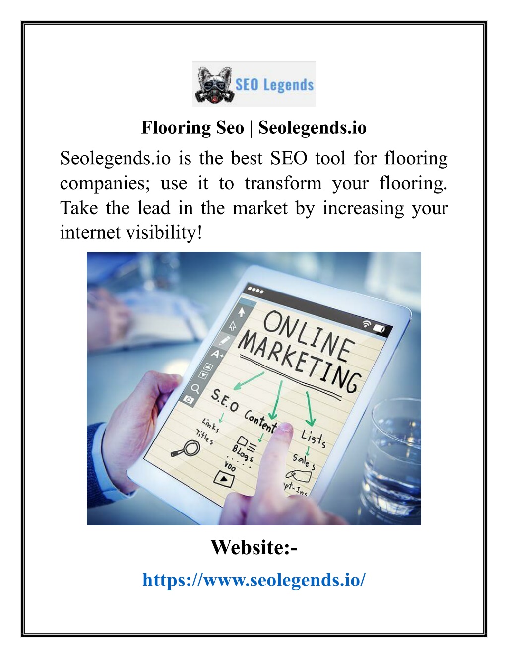 flooring seo seolegends io seolegends l.w