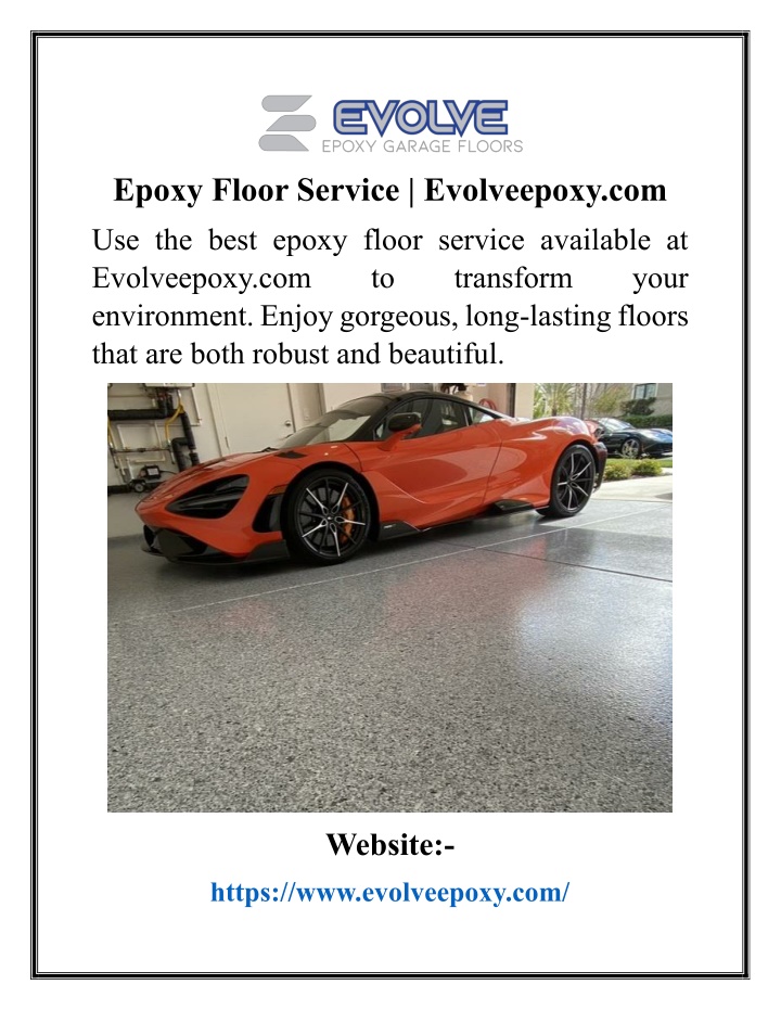 epoxy floor service evolveepoxy com use the best n.w