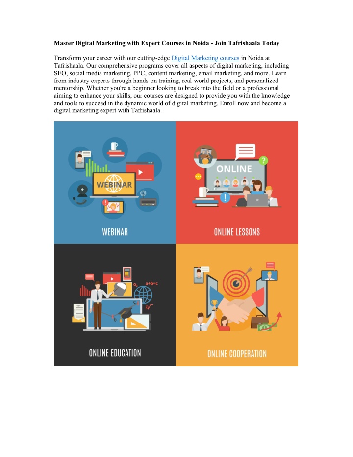 master digital marketing with expert courses n.w