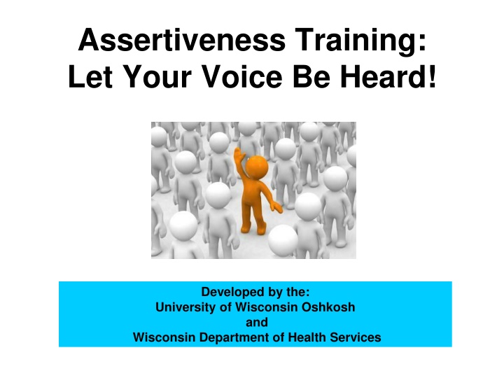 Assertiveness Training: Let Your Voice Be Heard