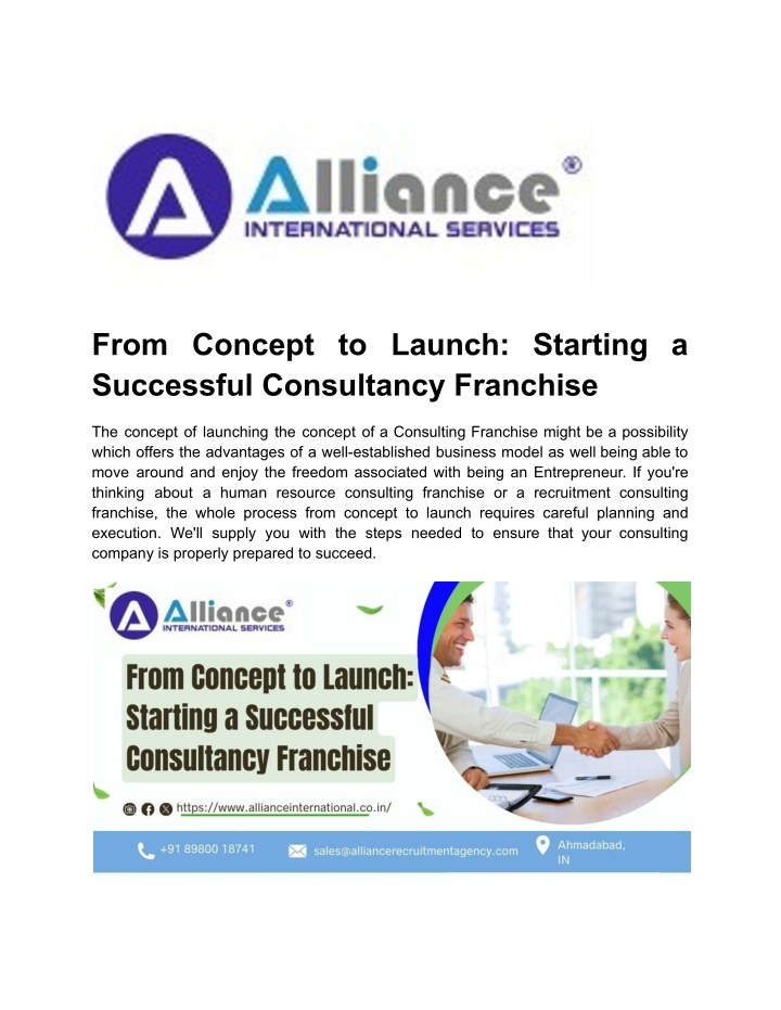 from concept to launch starting a successful n.w