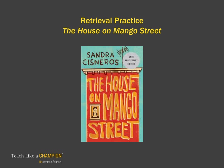 Themes and Literary Devices in 'The House on Mango Street'