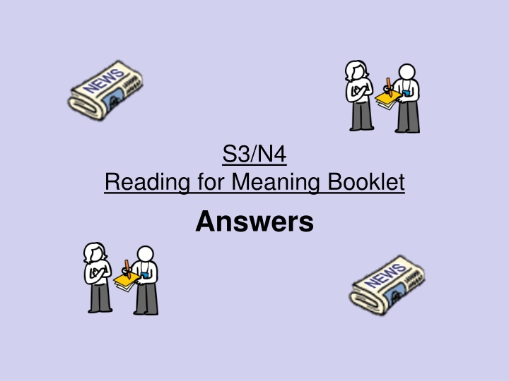 Captivating Stories from Reading for Meaning Booklet Series