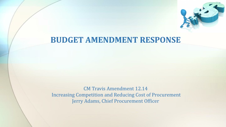 Enhancing Competition and Cost Reduction in Houston's Procurement Process
