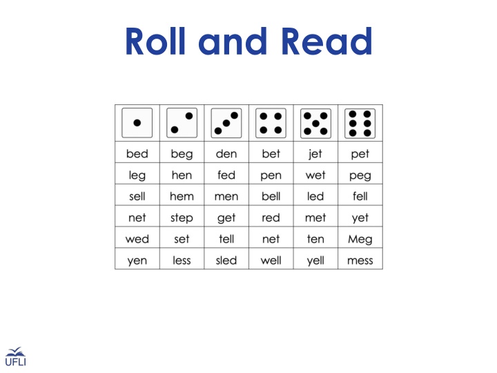 Fun Word Reading Practice with Roll and Read Activities