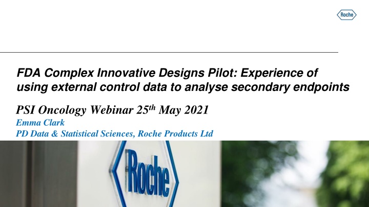 Experience in FDA Complex Innovative Designs Pilot Meeting: Incorporating External Controls in Phase 3 Study for DLBCL