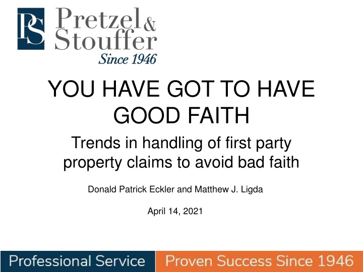 Avoiding Bad Faith in Handling Property Claims