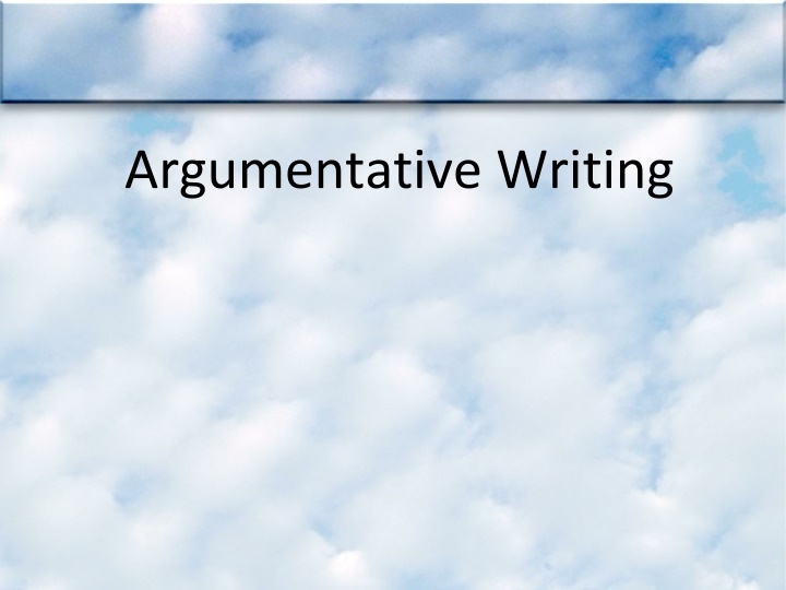 Mastering Argumentative Writing: Key Elements and Differences