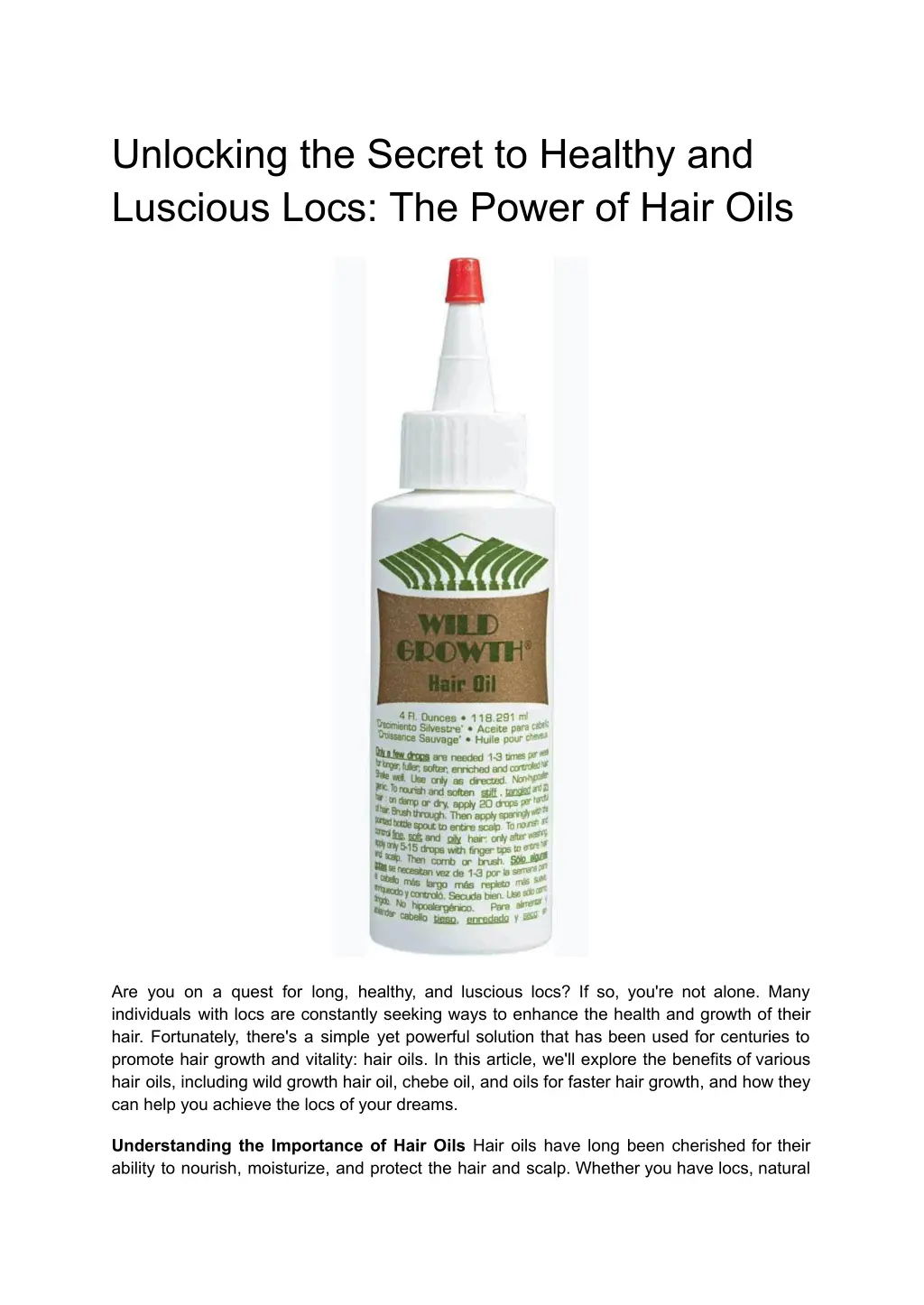 unlocking the secret to healthy and luscious locs n.