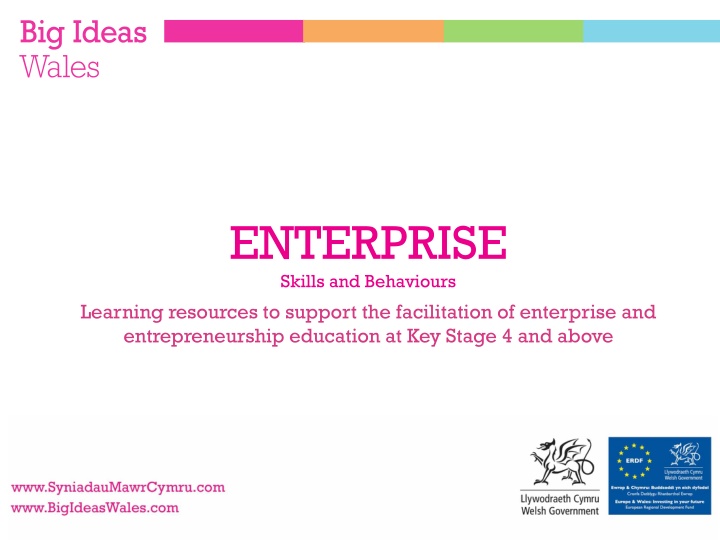 Facilitating Enterprise and Entrepreneurship Education at Key Stage 4 and Above