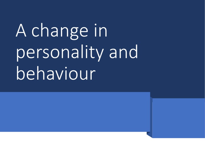 Frontotemporal Dementia: A Case Study of Margaret