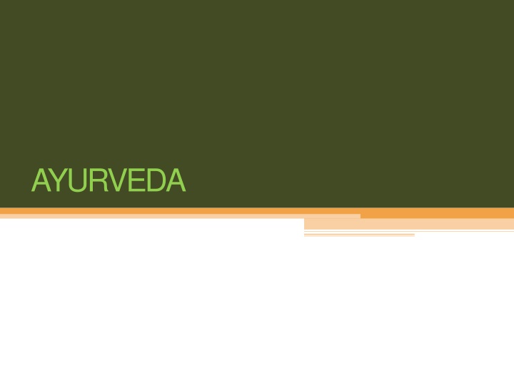 Ayurveda: The Ancient Science of Life