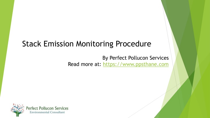 Efficient Stack Emission Monitoring Procedure for Air Quality Control