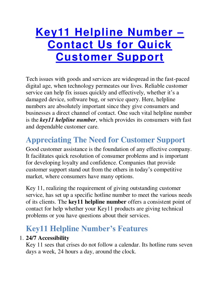 key11 helpline number contact us for quick n.w