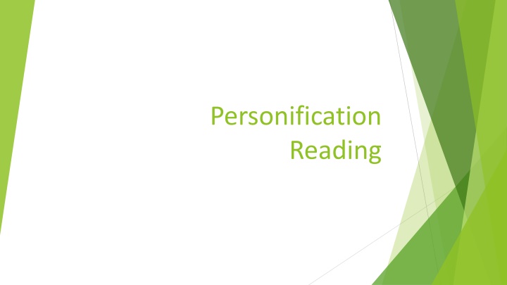 Personification in 