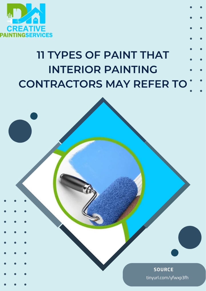11 types of paint that interior painting n.w