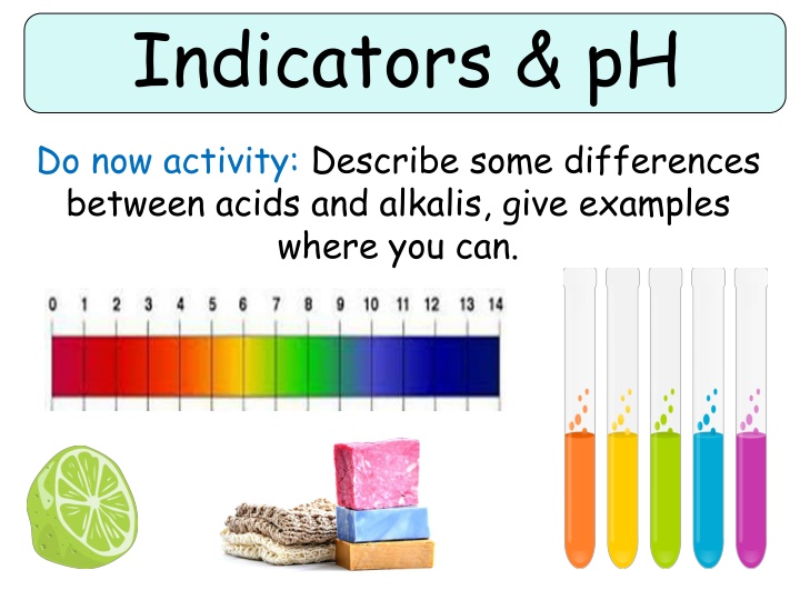 Acids and Alkalis: pH Scale and Indicators