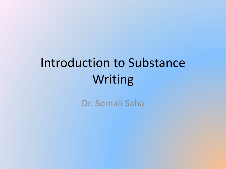Mastering Substance Writing: Key Steps and Techniques