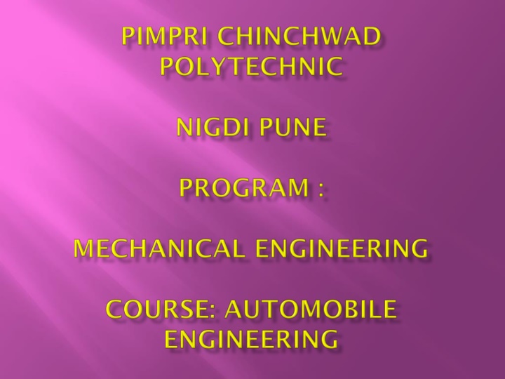 Vehicle Classification Based on Purpose, Fuel, Capacity, Drive, and Body Styles