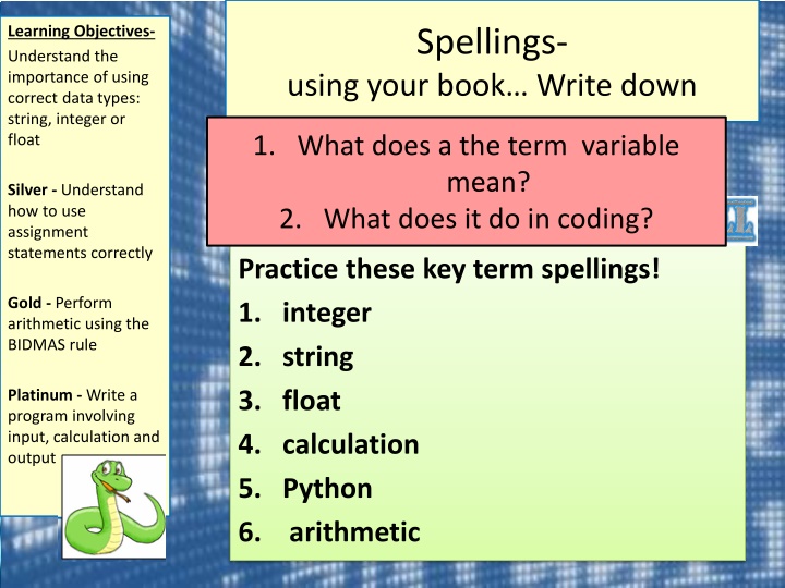 Importance of Using Correct Data Types in Python Programming