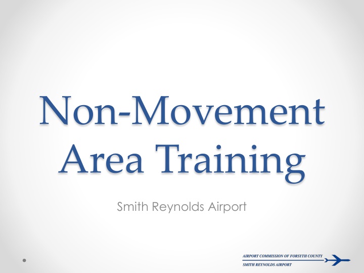 Establishing Safety Standards in Non-Movement Areas at Smith Reynolds Airport