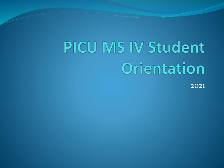 Introduction to Pediatric Intensive Care Unit (PICU) Guidelines