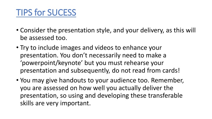 Mastering Presentation Skills for Success in World Theatre Tradition Research