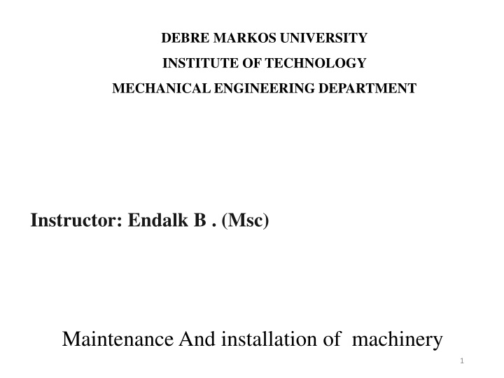 Common Damages in Machine Parts and Bearings