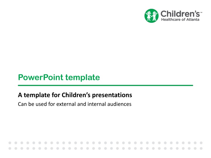 Engaging Children's PowerPoint Template for Presentations
